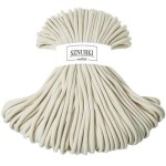 Sznurki Outlet Pleciony 9mm 100m Naturalny
