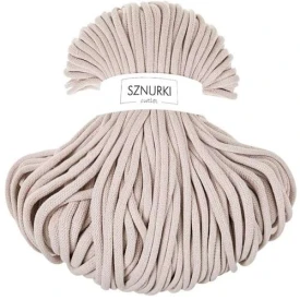 Sznurki Outlet Pleciony 9mm 100m Cielisty