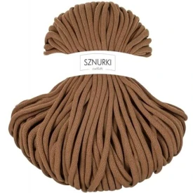 Sznurki Outlet Pleciony 9mm 100m Karmelowy