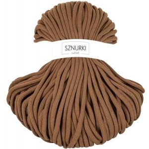 Sznurki Outlet Pleciony 9mm 100m Karmelowy
