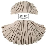 Sznurki Outlet Pleciony 9mm 100m Beżowy