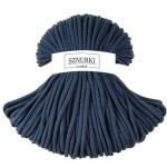 Sznurki Outlet Pleciony 9mm 100m Jeansowy
