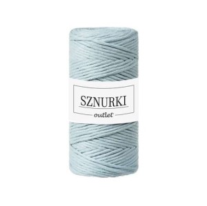 Sznurki Outlet Skręcany 3mm 100m Mgiełka
