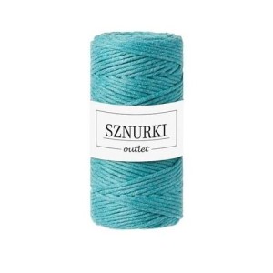 Sznurki Outlet Skręcany 3mm 100m Morski