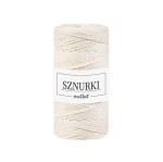 Sznurki Outlet Skręcany 3mm 100m Naturalny