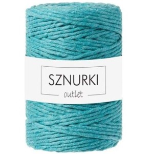 Sznurki Outlet Skręcany 5mm 100m Morski