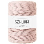 Sznurki Outlet Skręcany 5mm 100m Pastelowy róż