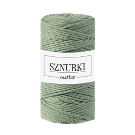 Sznurki Outlet 3PLY 3mm 100m Szałwia