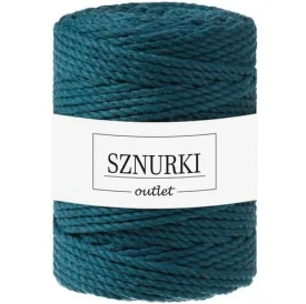Sznurki Outlet 3PLY 5mm 100m Petrol