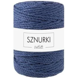 Sznurki Outlet 3PLY 5mm 100m Jeans