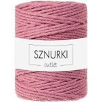 Sznurki Outlet 3PLY 5mm 100m Kwiatowy Róż