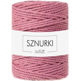 Sznurki Outlet 3PLY 5mm 100m Kwiatowy Róż
