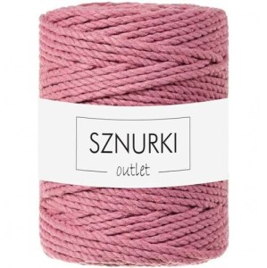 Sznurki Outlet 3PLY 5mm 100m Kwiatowy Róż