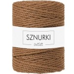Sznurki Outlet 3PLY 5mm 100m Karmelowy