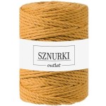 Sznurki Outlet 3PLY 5mm 100m Musztardowy