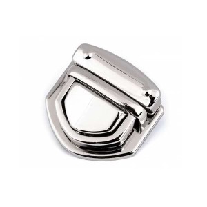 Zapięcie do torebki 45x45mm Srebrne