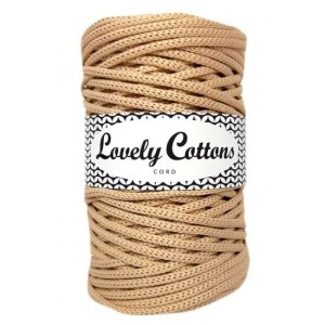 Lovely Cottons Sznurek Poliestrowy 5mm 100m Piaskowy