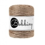 Bobbiny Metaliczny Szampański 3 mm (3PLY)