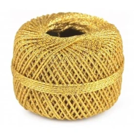 Sznurek metalizowany 1mm 20m ZŁOTY