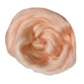 Czesanka wiskozowa 50g Cielisty
