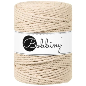 Bobbiny Ciepły Beż 5 mm (3PLY)