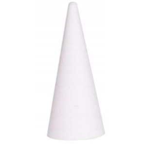 Choinka styropianowa stożek 20cm
