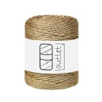 Sznurki Outlet 3PLY 3mm 50m Satynowy Złoty