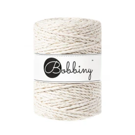 Bobbiny Naturalne złoto 5 mm (3PLY)