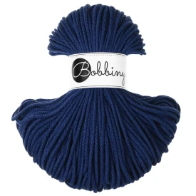 Bobbiny Atramentowy 3mm (pleciony)
