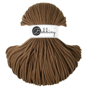 Bobbiny Orzechowy 5mm (pleciony)