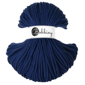 Bobbiny Atramentowy 5mm (pleciony)