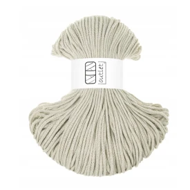 Sznurki Outlet Pleciony 3mm 100m Szaro-zielony / Oliwkowy
