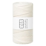Sznurki Outlet Pleciony 3mm 100m Naturalny
