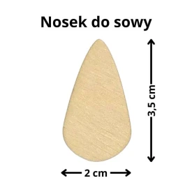 Nos do sowy 1szt