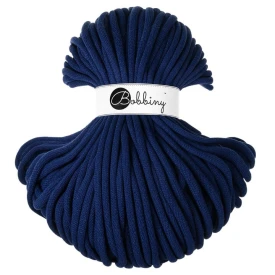 Bobbiny Atramentowy 9mm pleciony