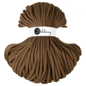 Bobbiny Orzechowy 9mm pleciony