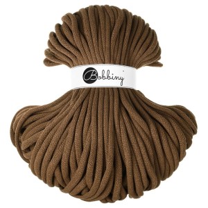 Bobbiny Orzechowy 9mm pleciony