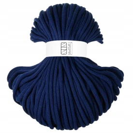 Sznurki Outlet Pleciony 9mm 100m Granatowy / Atramentowy