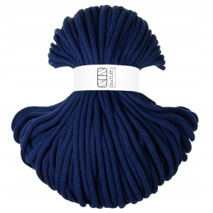 Sznurki Outlet Pleciony 9mm 100m Granatowy / Atramentowy