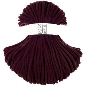 Sznurki Outlet Pleciony 9mm 100m Burgundowy