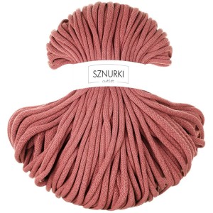Sznurki Outlet Pleciony 9mm 100m Piwonia