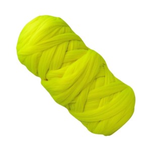Wełna czesankowa Żółta Fluo