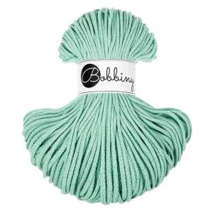 Bobbiny Miętowy Jelly Mint 3mm (pleciony)