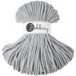 Bobbiny Jasny szary 5mm (pleciony)