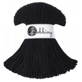 Bobbiny Czarny 3mm (pleciony)