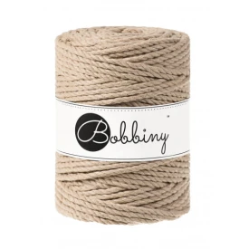 Bobbiny Piaskowy 5 mm (3PLY)