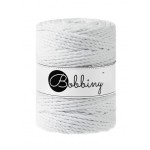 Bobbiny Biały 5 mm (3PLY)
