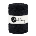 Bobbiny Czarny 5 mm (skręcany)