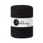 Bobbiny Czarny 5 mm (3PLY)